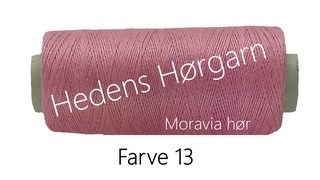 Moravia Hør 40/2 farve 13 Lyserød